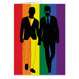 Homosexuelle Regenbogen-Paare von verbogenen