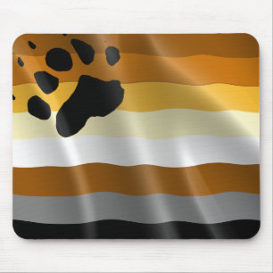 HOMOSEXUELLE SPASS-BÄRN-STOLZ-FLAGGE MOUSEPAD