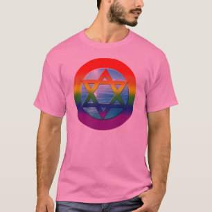 HOMOSEXUELLE T-Shirts - Davidsstern 02