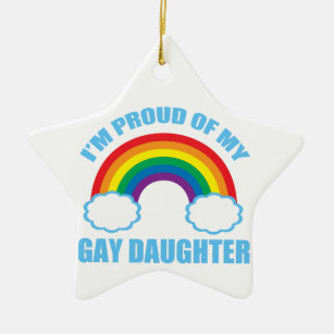 Homosexuelle Tochter Keramik Ornament