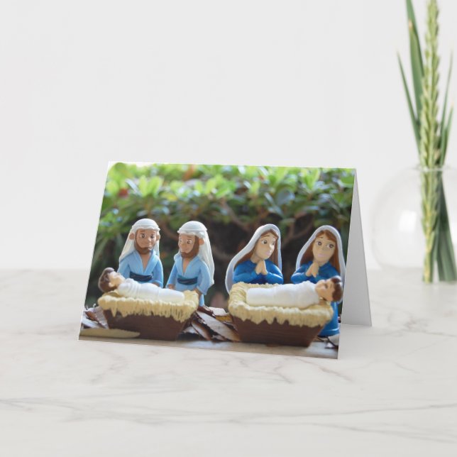 Homosexuelle und Lesben-Weihnachtskarte Feiertagskarte (Vorderseite)