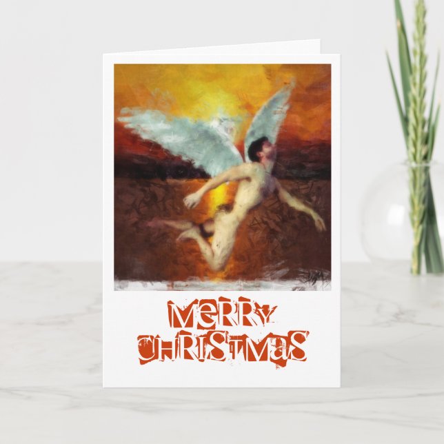 Homosexuelle Weihnachtskarten Feiertagskarte (Vorderseite)