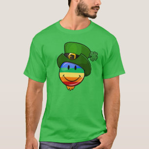 Homosexuellen Lgbt Regenbogen-Flaggen-St Patrick T-Shirt