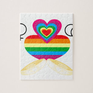 Homosexuellenehe Puzzle