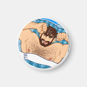 HOMOSEXUELLER BÄRN-MAGNET - GUTER MORGEN! MAGNET