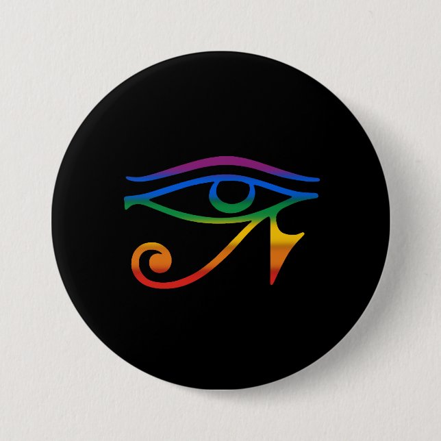 Homosexueller Goth Stolz Button (Vorderseite)