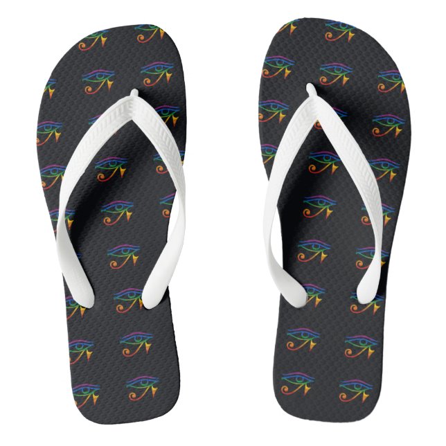 Homosexueller Goth Stolz Flip Flops (Fußbett)