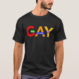 HOMOSEXUELLER Gott nimmt Sie an T-Shirt