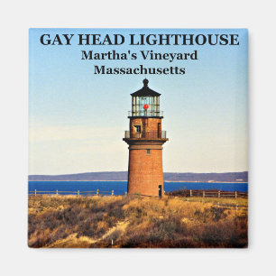 Homosexueller Hauptleuchtturm, Martha's Vineyard Magnet