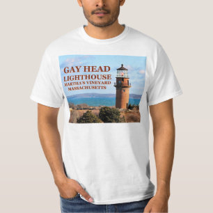 Homosexueller Hauptleuchtturm, Martha's Vineyard T-Shirt