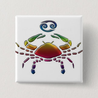 Homosexueller Krebs-Knopf Button