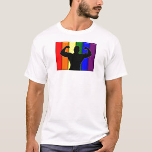 Homosexueller Muskel-Stolz T-Shirt