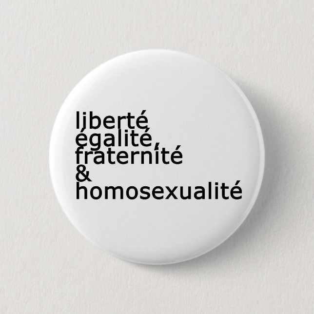 Homosexueller Revolutionär Button (Vorderseite)