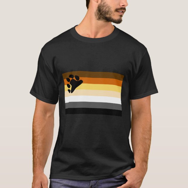 Homosexueller Stolz der Bärn-Flaggen-LGBT T-Shirt (Vorderseite)