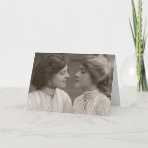 Homosexueller Valentinsgruß Feiertagskarte