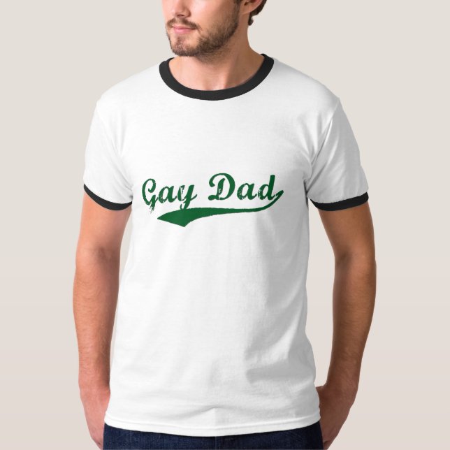 Homosexueller Vater T-Shirt (Vorderseite)
