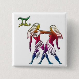 Homosexueller Zwillings-Knopf Button