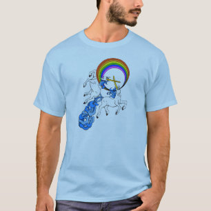 Homosexuelles Einhorn-T-Shirt T-Shirt