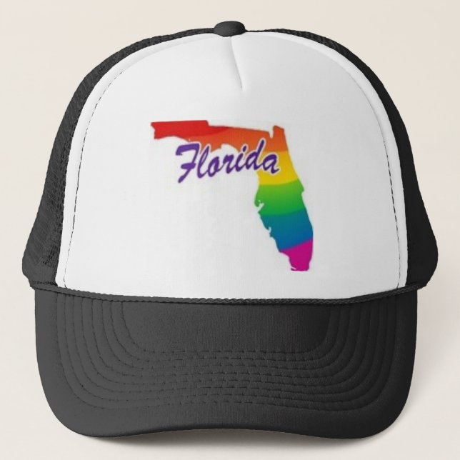 Homosexuelles Florida Truckerkappe (Vorderseite)