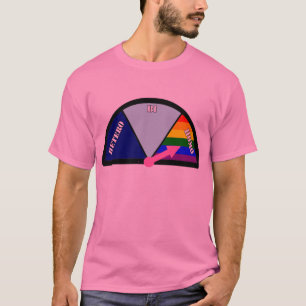 Homosexuelles Meter -- Piepen Sie? T-Shirt