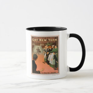Homosexuelles neues YorkRich Herr-Theater-Plakat Tasse