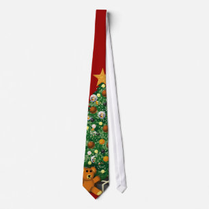 Homosexuelles trägt Weihnachtsbaum-Krawatte #2 Krawatte