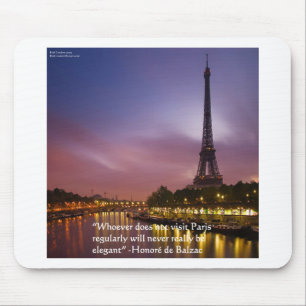 Hon de Balzac: Paris Frankreich Mousepad