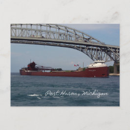Hon James L. Oberstar Port Huron Post Card Postkarte