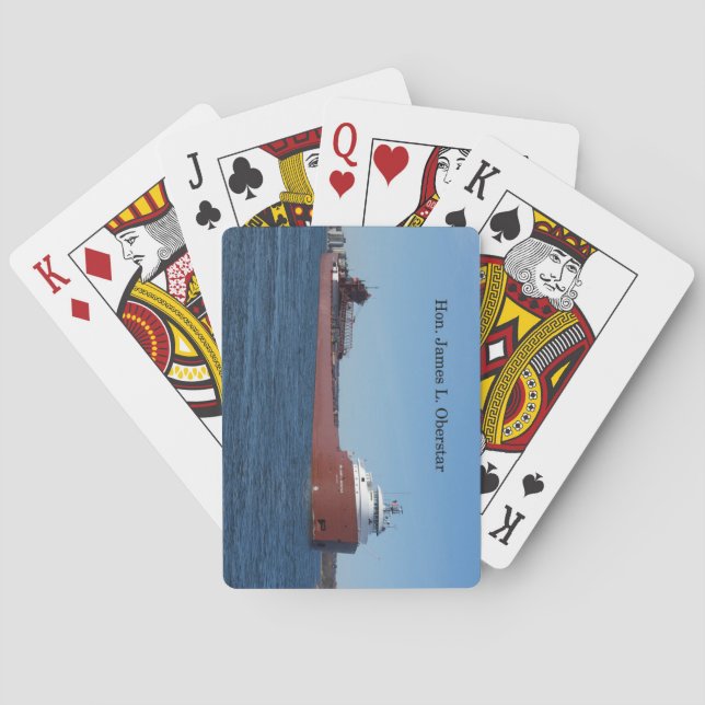 Hon James L. Oberstar Spielkarten (Rückseite)