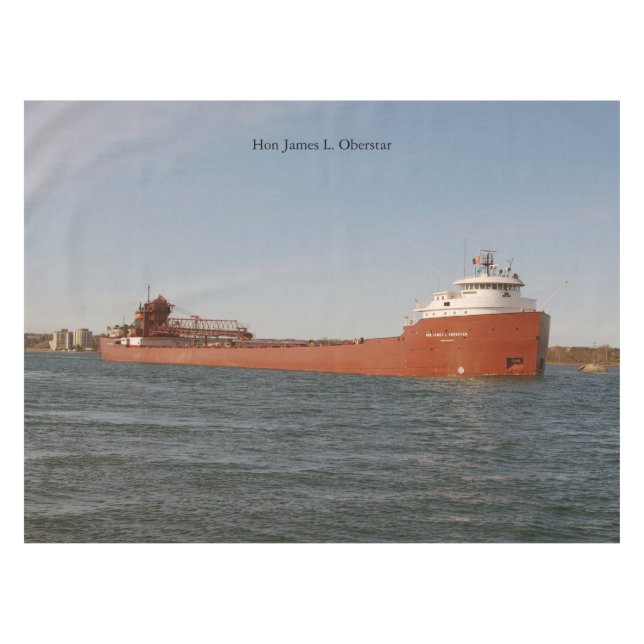 Hon James L. Oberstar tablecloth Tischdecke (Vorderseite (Horizontal))
