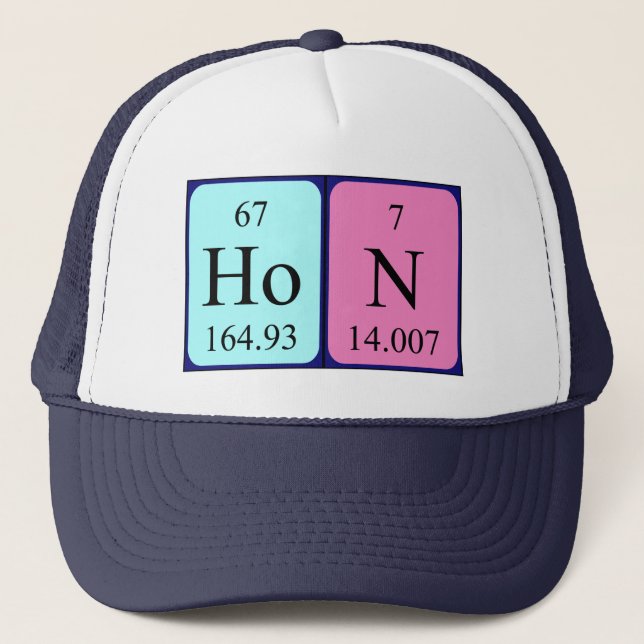 Hon Periodenname Hon Truckerkappe (Vorderseite)