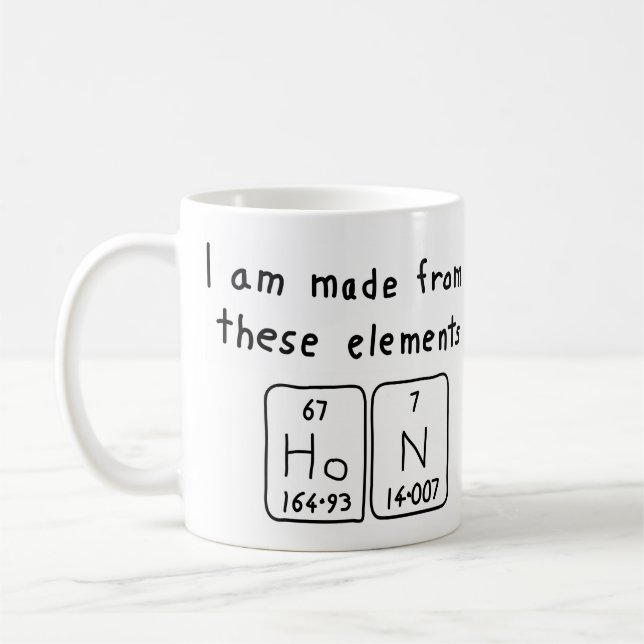 Hon Periodenname Tasse (Links)