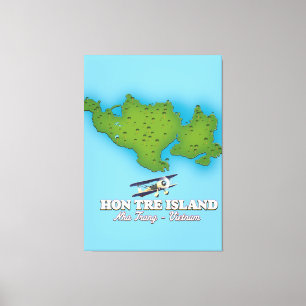 hon tre Island Vietnam Leinwanddruck