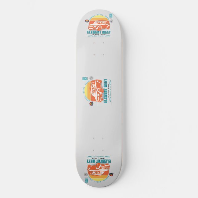HONDA E MEET 8 1/4" Skateboard Deck (Vorderseite)