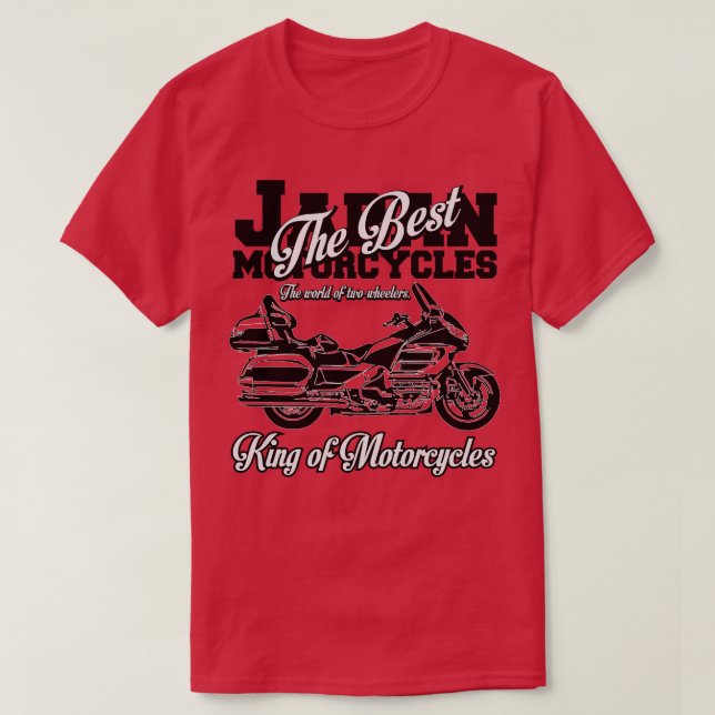 HONDA GOLDWINGS König von Motorrädern 1 T-Shirt (Design vorne)