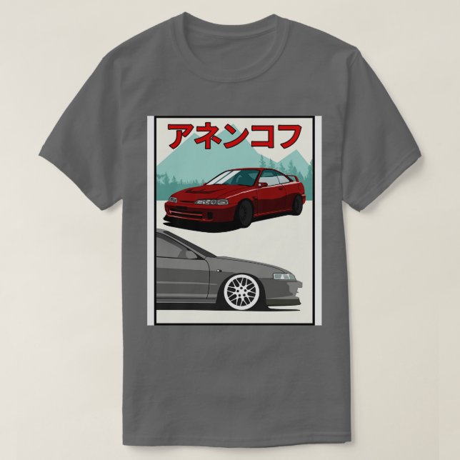 Honda Integra Typer T-Shirt (Design vorne)