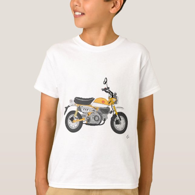 Honda monkeybike T-Shirt (Vorderseite)