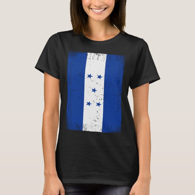 Honduran Flag Honduras T-Shirt (Vorderseite)