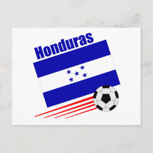 Honduran Soccer Team Postkarte