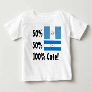 Honduraner 100% 50% Guatemalteke-50% niedlich Baby T-shirt
