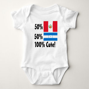 Honduraner 100% 50% Peruaner-50% niedlich Baby Strampler
