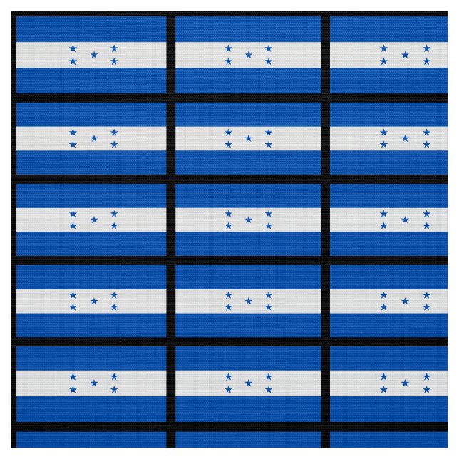 Honduranische Flagge Stoff (Muster)