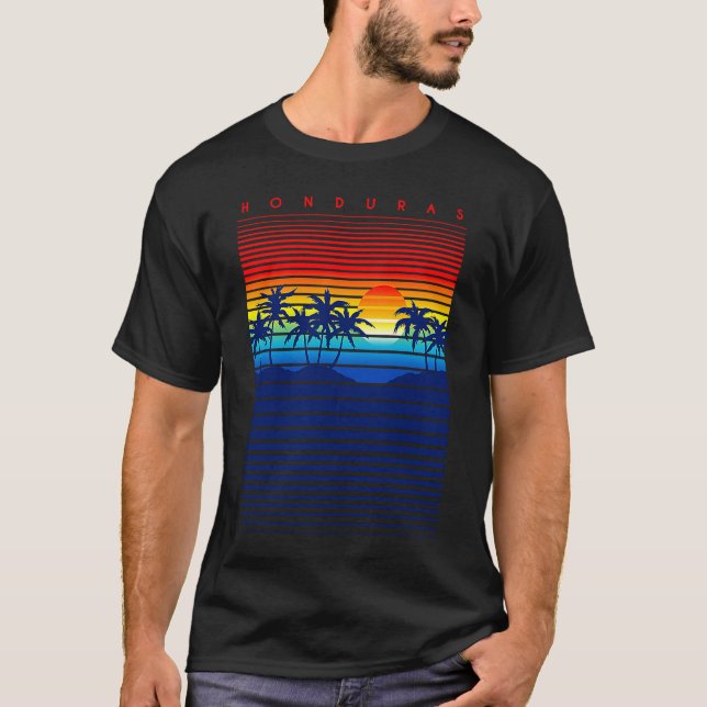 Honduras beach T-Shirt (Vorderseite)