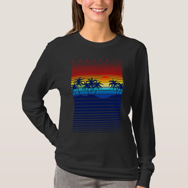 Honduras beach T-Shirt (Vorderseite)