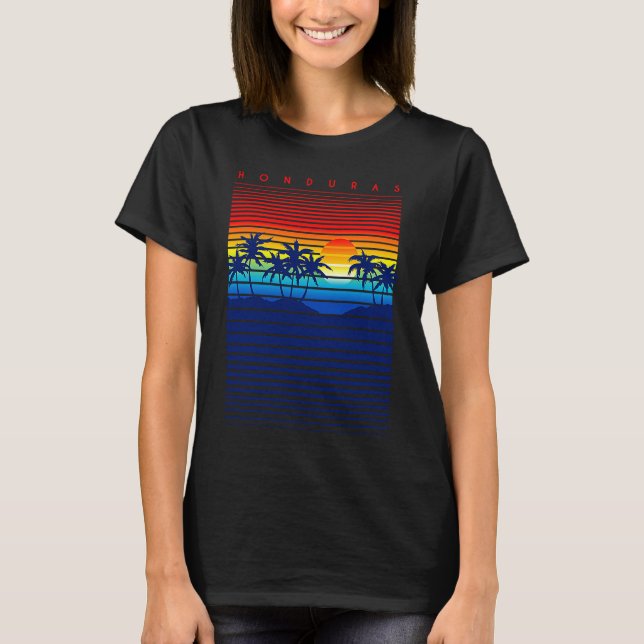 Honduras beach T-Shirt (Vorderseite)