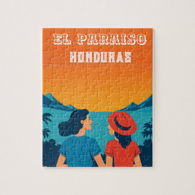  Honduras EL PARAISOtro poster Puzzle (Vertikal)