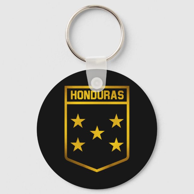 Honduras Emblem Schlüsselanhänger (Vorderseite)