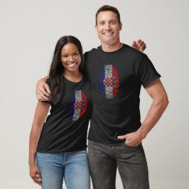 Honduras fingerprint flag T-Shirt