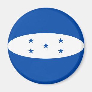 Honduras Fisheye Flag Magnet