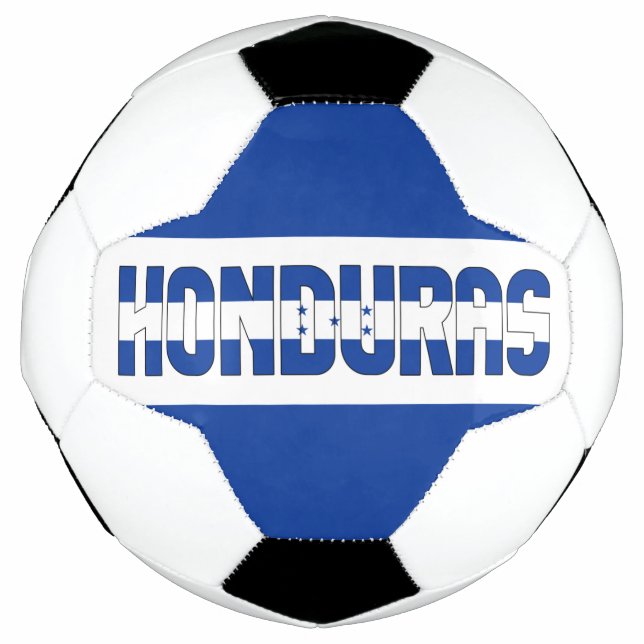Honduras Flag Bicolor Patriotic  Fußball (Vorderseite)